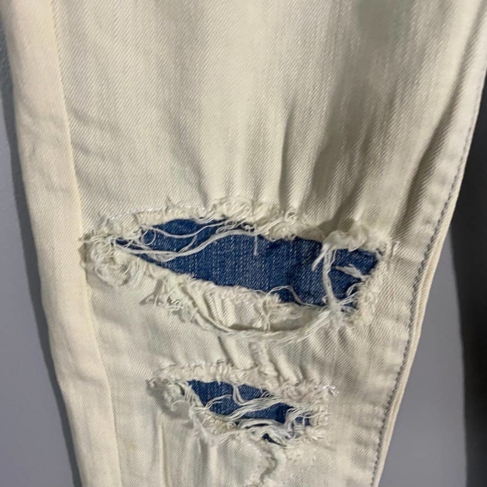 𝅺american Eagle Super Stretch Skinny Jeans Size 00 - Picture 3 of 6